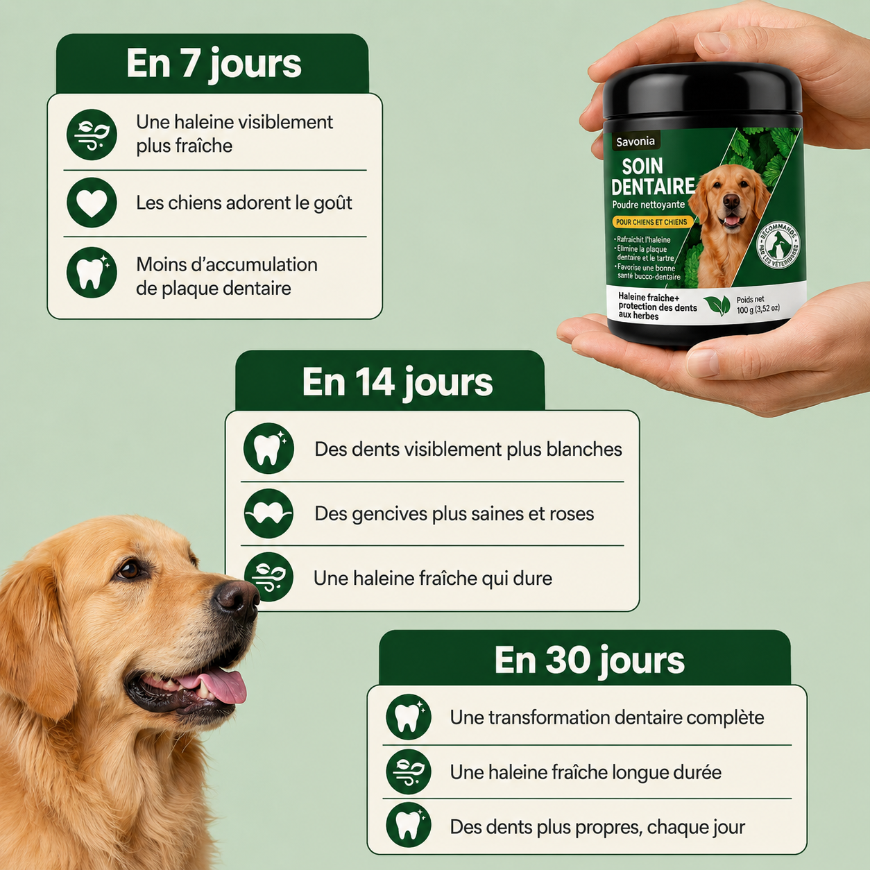 Savonia™ Pet Dental Cleaning Powder