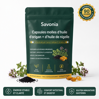 Virella® Oregano Oil + Black Seed Oil Softgels
