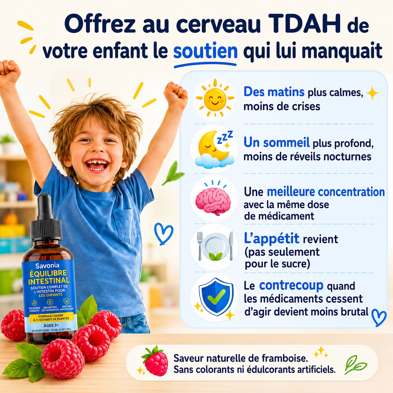 Savonia™ Équilibre Intestin-Cerveau — TEST OFFRES