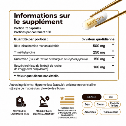 Savonia™ NMN Complexe Osseux