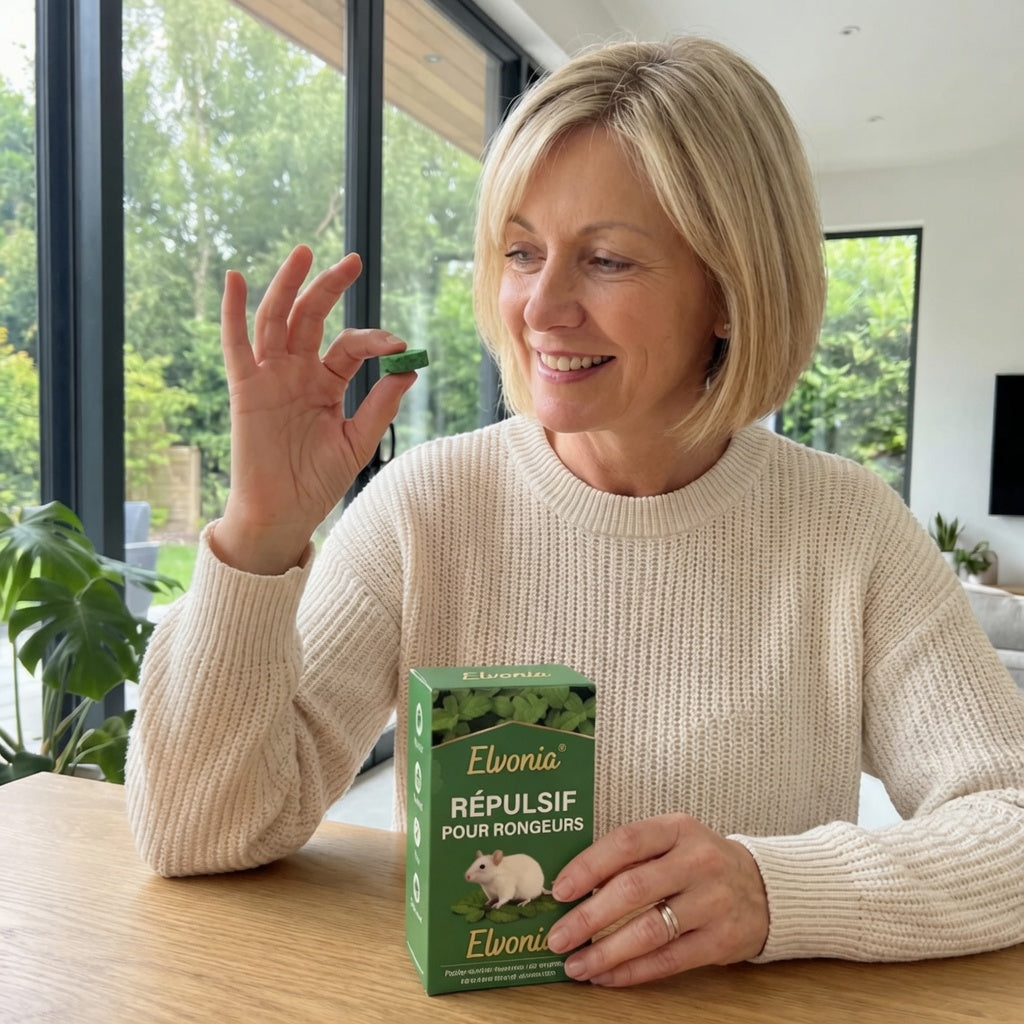 Pastilles répulsives contre les rongeurs — Créez une maison sans rongeurs, sans danger pour les enfants et les animaux de compagnie