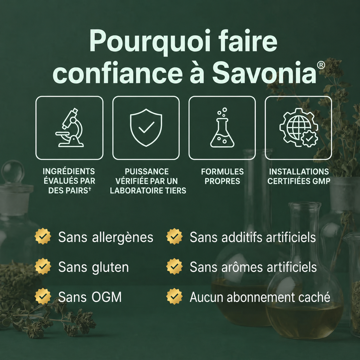 Pourquoi faire confiance à Savonia